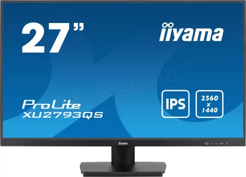 Photo de Ecran 27" Iiyama ProLite XU2793QS-B6 Quad HD 100Hz (Noir)