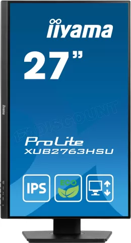 Photo de Ecran 27" Iiyama ProLite XUB2763HSU-B1 Full HD (Noir) 100Hz