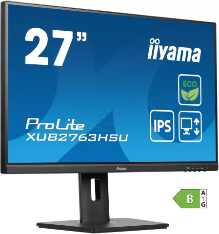 Photo de Ecran 27" Iiyama ProLite XUB2763HSU-B1 Full HD (Noir) 100Hz