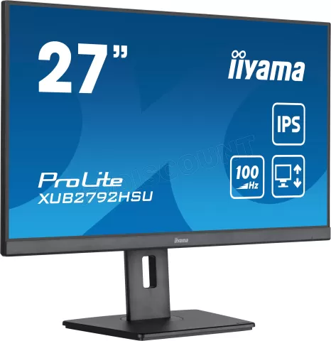 Photo de Ecran 27" Iiyama ProLite XUB2792HSU-B6 Full HD (Noir) 100Hz