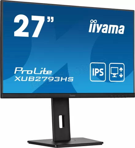 Photo de Ecran 27" Iiyama ProLite XUB2793HS-B6 Full HD (Noir) 100Hz