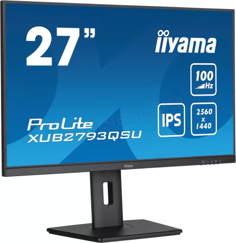 Photo de Ecran 27" Iiyama ProLite XUB2793QSU-B6 Quad HD (Noir) 100Hz