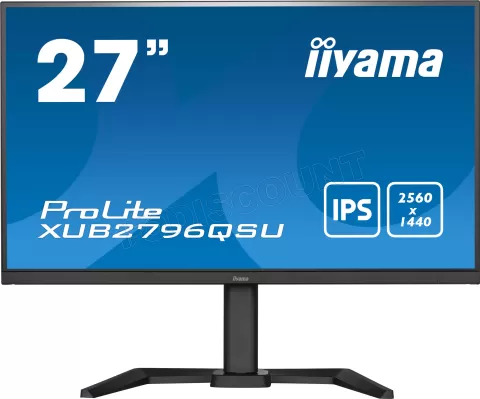 Photo de Ecran 27" Iiyama ProLite XUB2796QSU-B5 Quad HD (Noir)