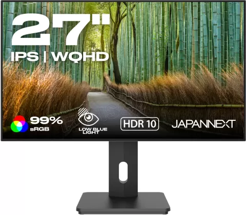 Photo de Ecran 27" JapanNext JN-27IPS4FLWQHDR-HSP WQHD (Noir)