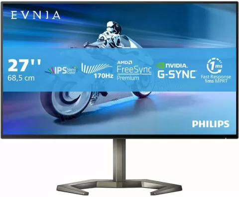 Photo de Ecran 27" Philips Evnia 27M1N5500ZA Quad HD 170Hz (Noir)