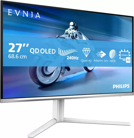 Photo de Ecran 27" Philips Evnia 6000 27M2N6501L OLED Quad HD 240Hz (Noir)