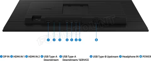 Photo de Ecran 27" Samsung Essential S4 S40GDS Full HD 100Hz (Noir)