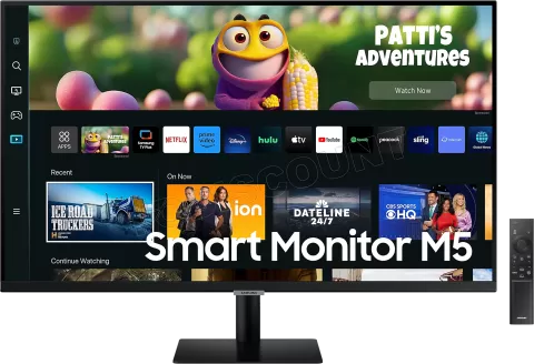 Photo de Ecran 27" Samsung Smart Monitor M50C Full HD (Noir)