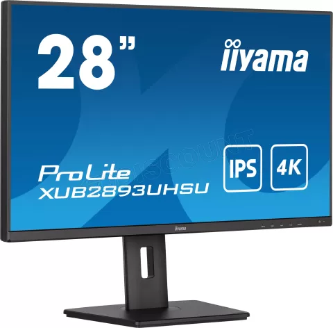 Photo de Ecran 28" Iiyama ProLite XUB2893UHSU-B5 4K Ultra HD (Noir)