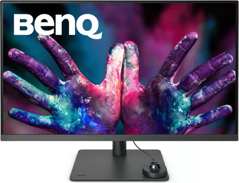 Photo de Ecran 32" BenQ DesignVue PD3205U 4K Ultra HD (Noir)