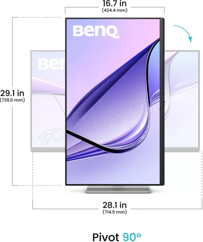 Photo de Ecran 32" BenQ MA320U 4K Ultra HD (Argent)