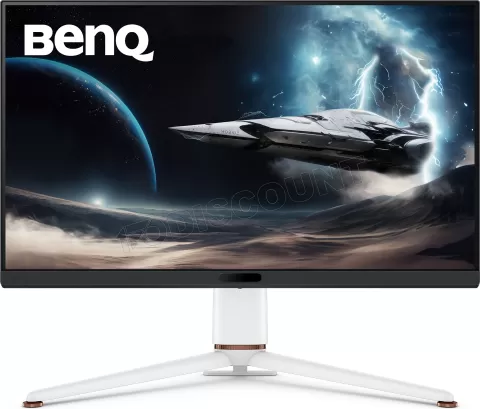 Photo de Ecran 32" BenQ Mobiuz EX321UX 4K Ultra HD 144Hz (Blanc)