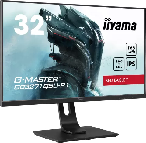 Photo de Ecran 32" Iiyama G-Master Red Eagle GB3271QSU-B1 Quad HD (Noir) 165 Hz