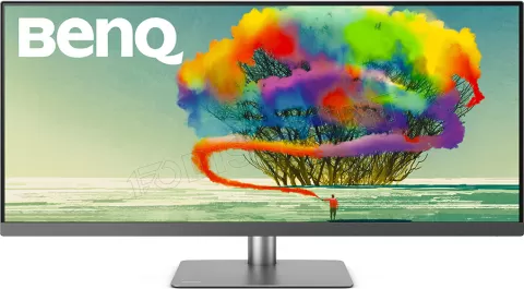 Photo de Ecran 34" BenQ DesignVue PD3420Q Quad HD (Noir)