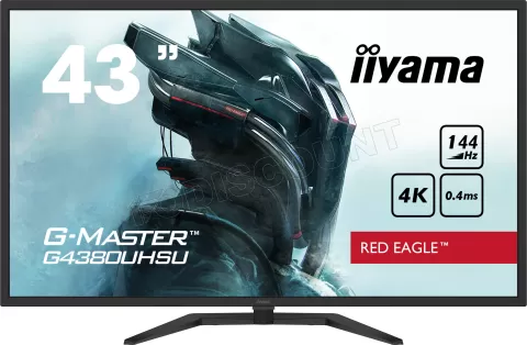 Photo de Ecran 43" Iiyama G-Master Red Eagle G4380UHSU-B1 4K Ultra HD (Noir) 144Hz