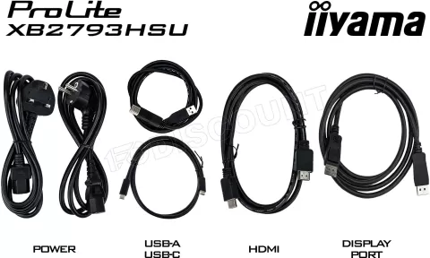 Photo de Ecran 43" Iiyama ProLite X4373UHSU-B2 4K Ultra HD (Noir)