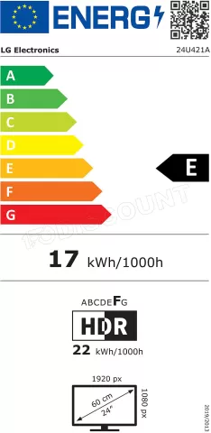 Photo de Ecran incurvé 24" LG 24U421A-B Full HD 100Hz (Noir)
