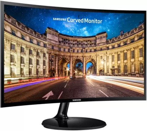 Photo de Ecran incurvé 24" Samsung LC24F390FHUXEN Full HD