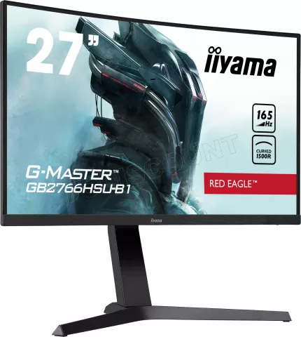 Photo de Ecran incurvé 27" Iiyama G-Master Red Eagle GB2766HSU-B1 Full HD (Noir) 165Hz