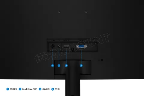 Photo de Ecran incurvé 27" Samsung Essential S3 S39GD Full HD 100Hz (Noir)