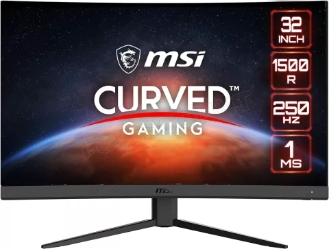 Photo de Ecran incurvé 32" MSI Gaming G32C4X Full HD 250Hz (Noir)