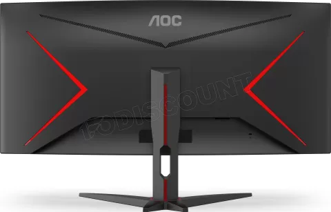 Photo de Ecran incurvé 34" AOC Agon CU34G2XE 4K Ultra HD 144Hz (Noir)