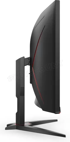 Photo de Ecran incurvé 34" AOC Agon CU34G2XE UWQHD 144Hz (Noir)