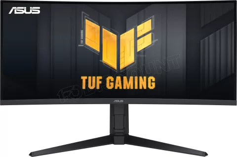 Photo de Ecran incurvé 34" Asus Tuf Gaming VG34VQEL1A UWQHD 100Hz (Noir)