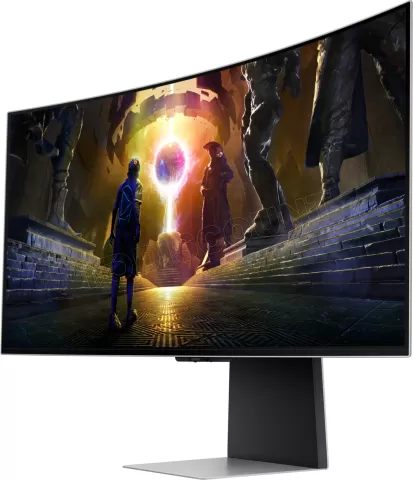 Photo de Ecran incurvé 34" Samsung Odyssey Oled G8 G85SD WQHD 240Hz (Noir)