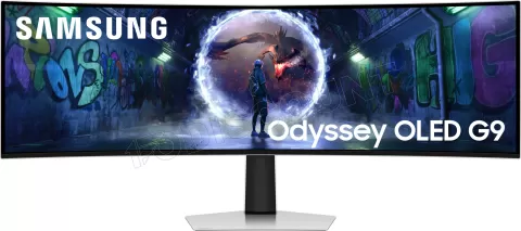 Photo de Ecran incurvé 49" Samsung Odyssey Oled G9 G934S 5K Dual QHD 240Hz (Noir)