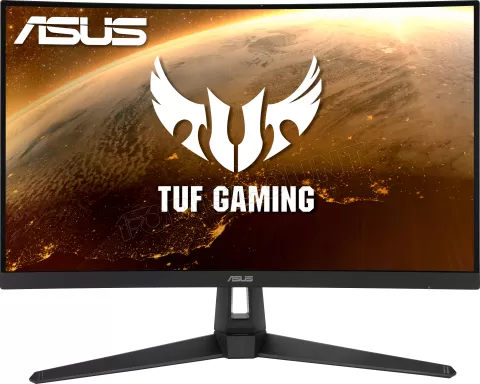 Photo de Ecran invurvé 27" Asus Tuf Gaming VG27VH1B Full HD 165Hz (Blanc)