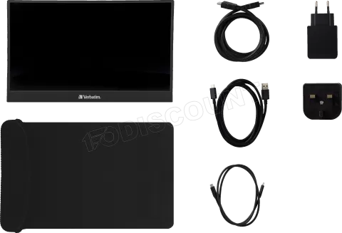 Photo de Ecran portable 14" Verbatim Light Full HD (Noir)