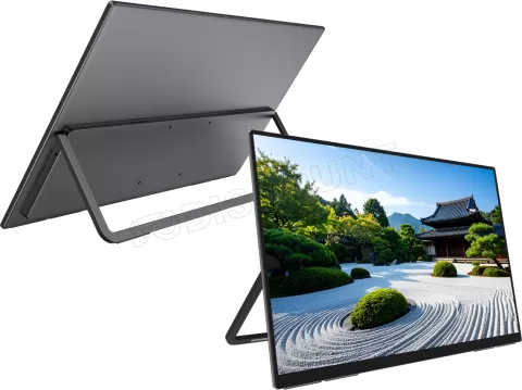 Photo de Ecran portable 24" JapanNext JN-MD-IPS238U-C6 4K Ultra HD (Noir)