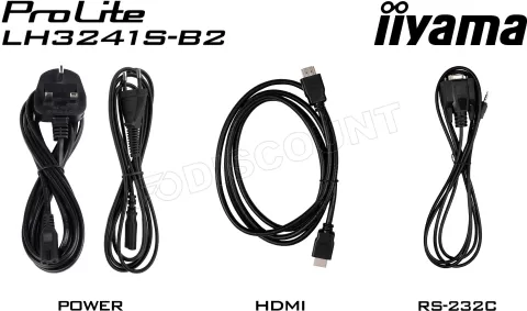 Photo de Ecran/TV Professionnel 32" Iiyama Prolite LH3241S-B2 Full HD (Noir)