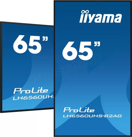 Photo de Ecran/TV Professionnel 65" Iiyama Prolite LH6560UHS-B2AG 4K Ultra HD (Noir)