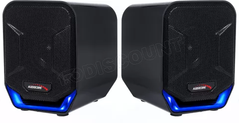 Photo de Enceinte Audiocore AC865B (Noir/Bleu)