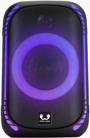 Photo de Enceinte nomade Bluetooth Fresh'n Rebel Party Loud M RGB (Noir)