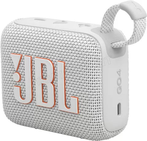 Photo de Enceinte nomade Bluetooth JBL Go 4 (Blanc)