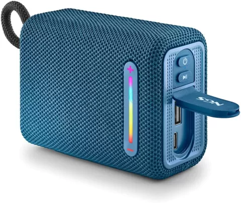 Photo de Enceinte nomade Bluetooth NGS Roller Furia 1 (Bleu)