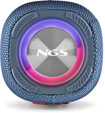 Photo de Enceinte nomade Bluetooth NGS Roller Nitro 3 (Bleu)