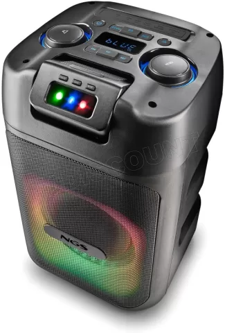 Photo de Enceinte nomade Bluetooth NGS Wild Club RGB (Noir)