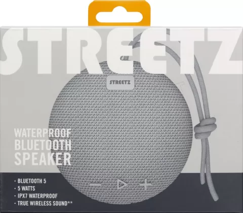 Photo de Enceinte nomade Bluetooth Streetz CM764 (Gris)