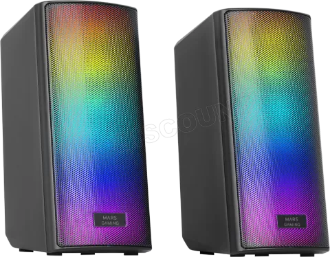 Photo de Enceintes Bluetooth Mars Gaming MS-RGB2 (Noir)