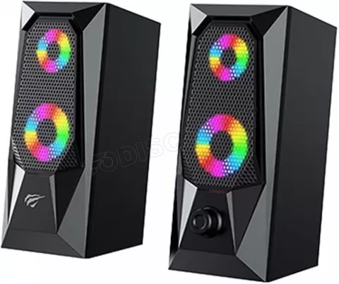 Photo de Enceintes Havit SK208 Pro RGB Illuminated (Noir)