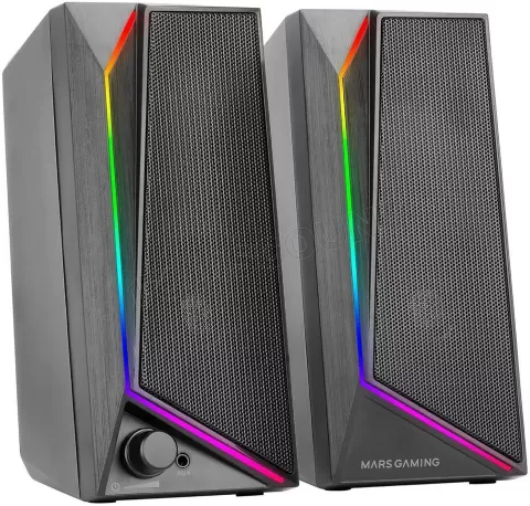 Photo de Enceintes Mars Gaming MS-72 RGB (Noir)