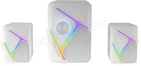 Photo de Enceintes Mars Gaming MS-H21 RGB (Blanc)
