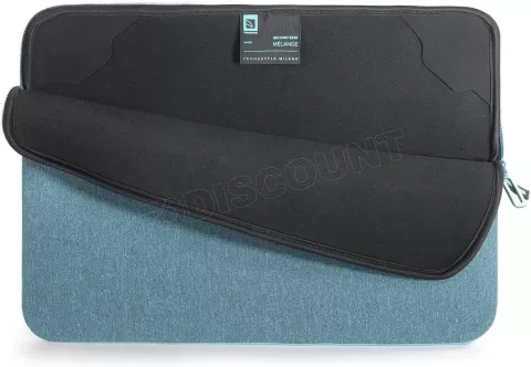 Photo de Étui de protection (Housse) Tucano Mélange pour ordinateur portable 15,6" max (Bleu)