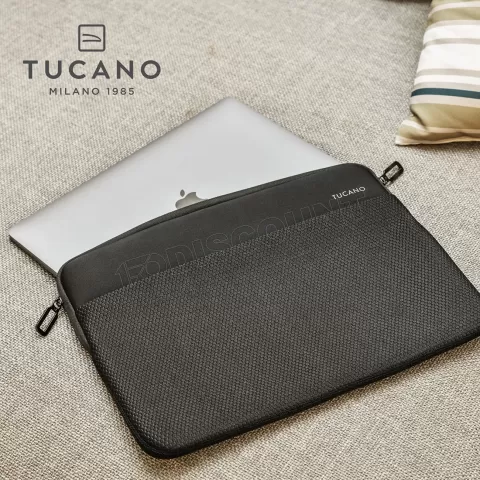 Photo de Étui de protection (Housse) Tucano Neotex pour ordinateur portable 14" max (Noir)