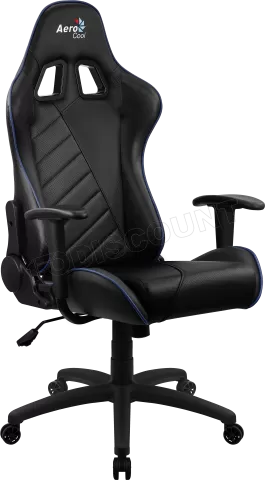 Photo de Fauteuil Aerocool AC110 Air (Noir/Bleu)