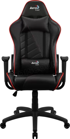 Photo de Fauteuil Aerocool AC110 Air (Noir/Rouge)